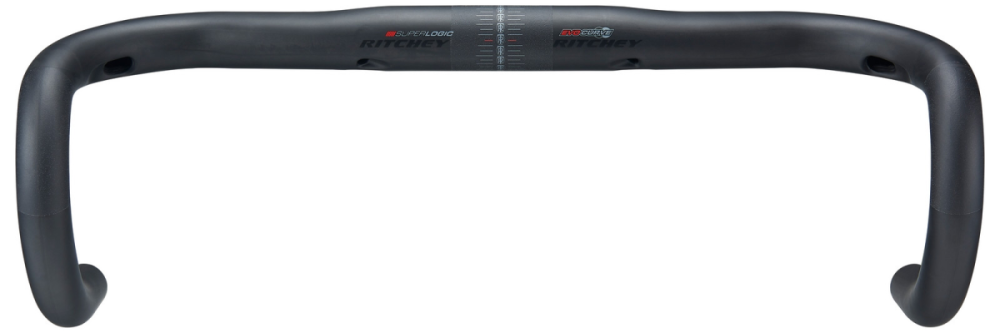 Ritchey Road Lenker Superlogic Evo Curve 40cm (c-c), UD Carbon matt, 31.8mm, Full internal routing & Di2