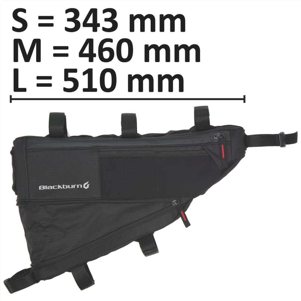 Blackburn Outpost Frame Bag black, L