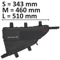 Blackburn Outpost Frame Bag black, L