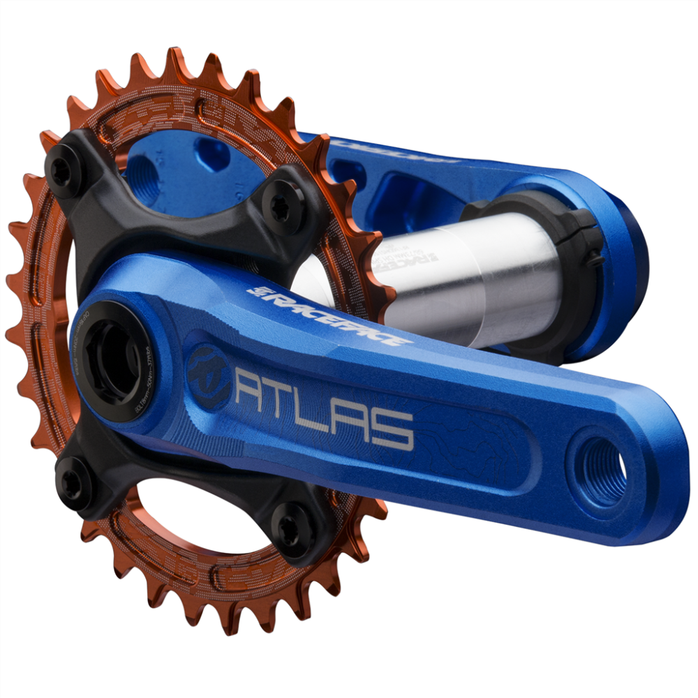 Race Face Atlas Cinch 83 Crankarm (RF151DH) blue,165mm
