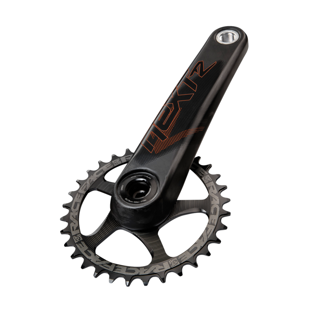 Race Face Next R Cinch Crankarm (RF136) carbon/orange,170mm