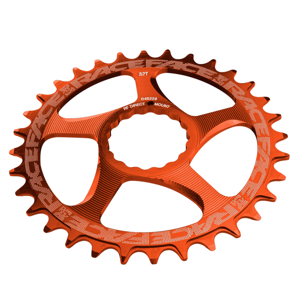 Race Face Direct Mount N/W Chainring 10-12SPD excl. SHI12SPD orange,28T