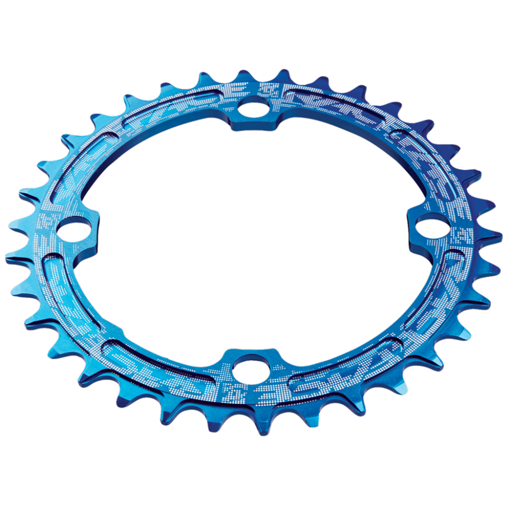 Race Face SingleChainring N/W 104BCD 10-12SPD blue,104x36T