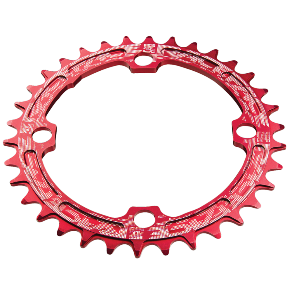 Race Face SingleChainring N/W 104BCD 10-12SPD red,104x32T
