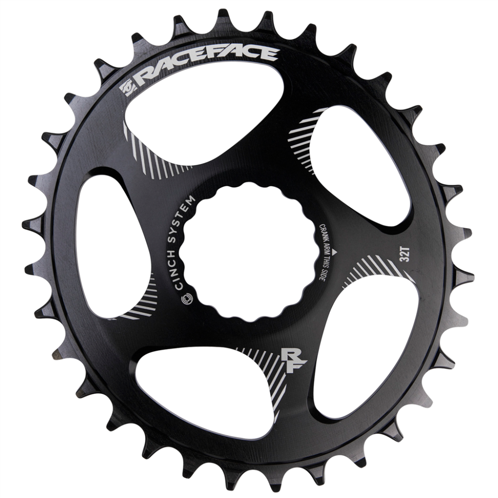 Race Face Direct Mount N/W Oval Chainring 10-12SPD black,30T