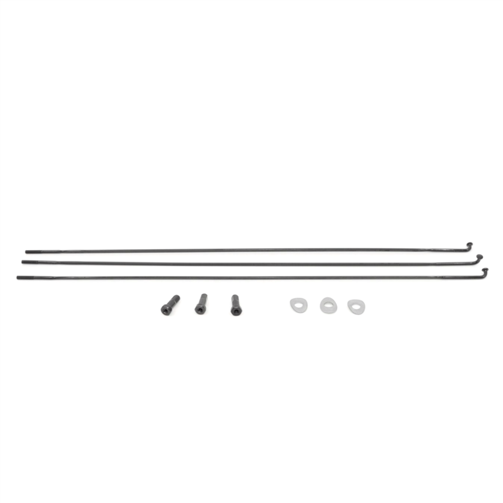 Zipp Spoke and Nipple 260mm CX-Sprint J-Bend Qty 3 black