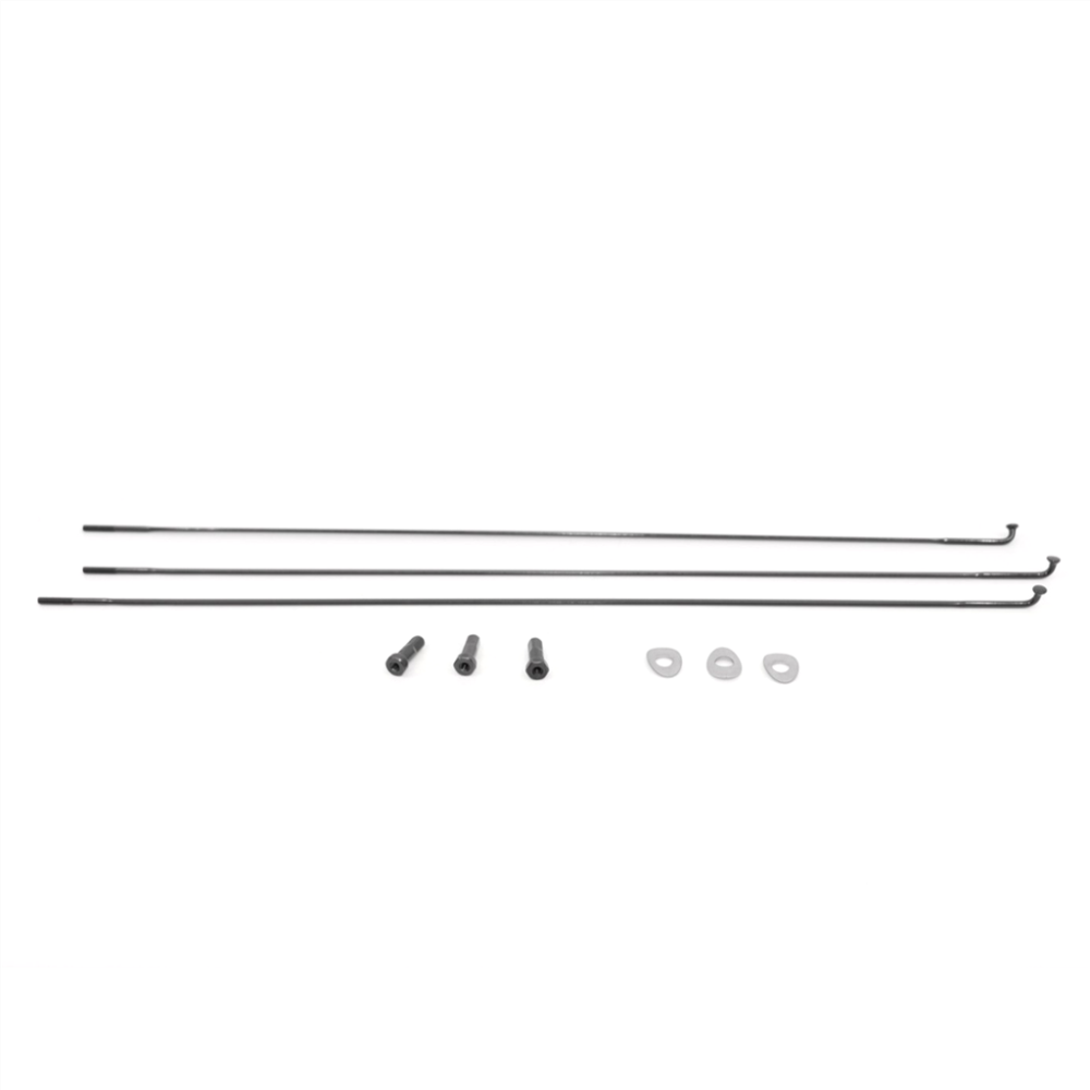 Zipp Spoke and Nipple 274mm CX-Sprint J-Bend Qty 3 black