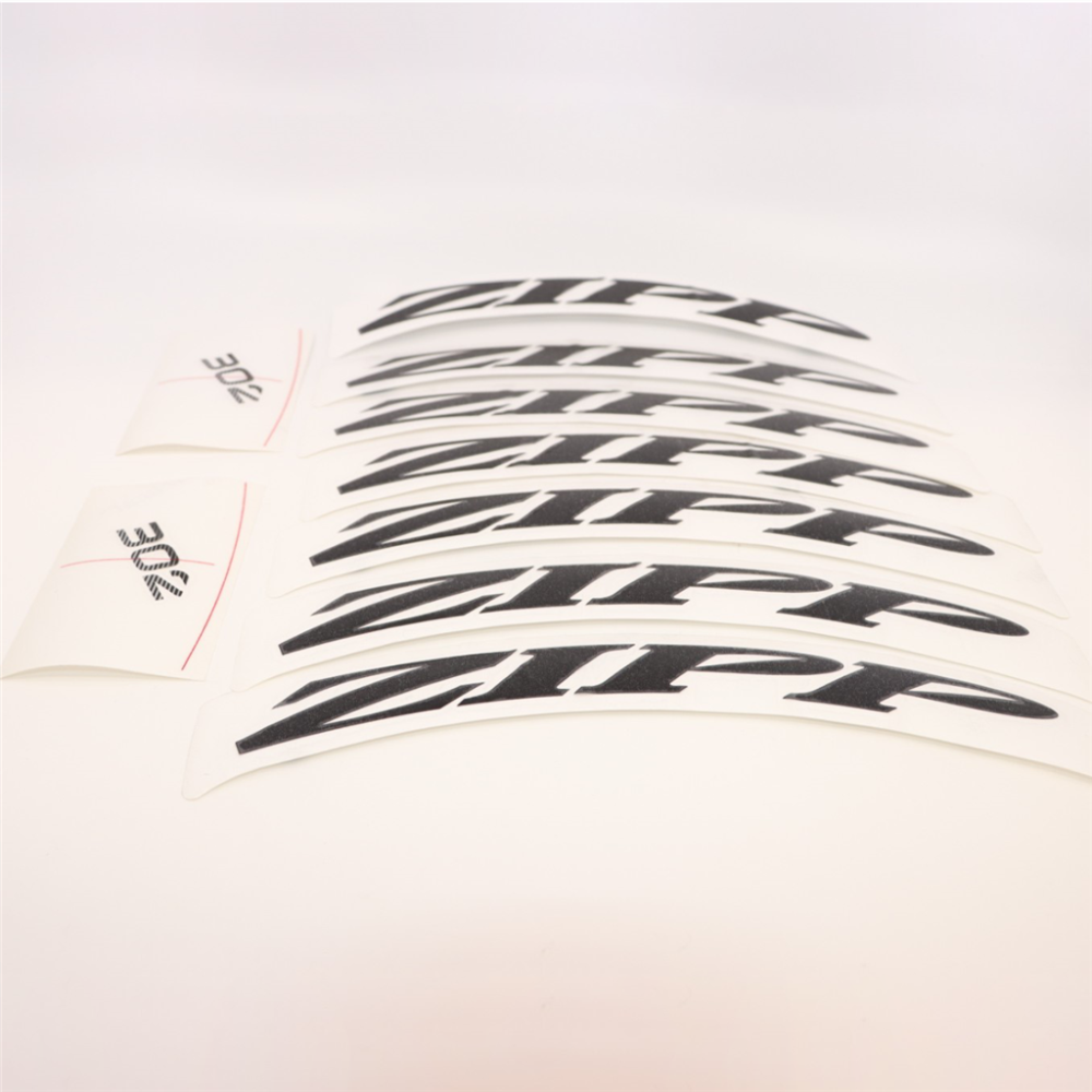 Zipp Wheel Decal Kit Zipp 302 RimBrake Single Rim black