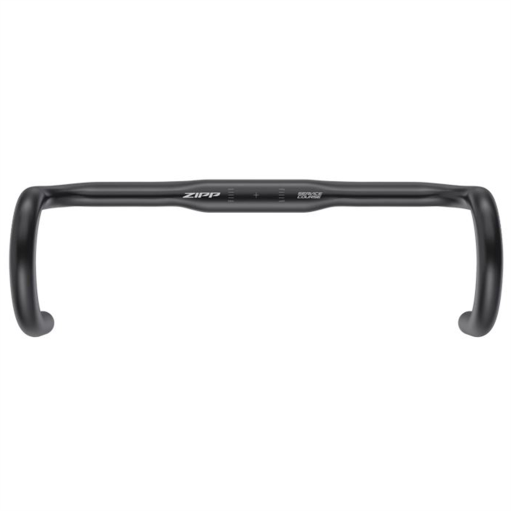 Zipp Handlebar Drop Service Course 80 Ergonomic bead blast black,44cm