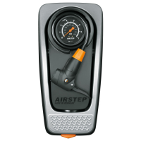 SKS SKS Fusstretpumpe Airstep Alu/Kunststoff Multi Valve mit Manometer schwarz-silbe