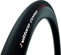 Vittoria Faltreifen Corsa TLR, 700x25C, Graphene 2.0, faltbar, schwarz, TL-Ready