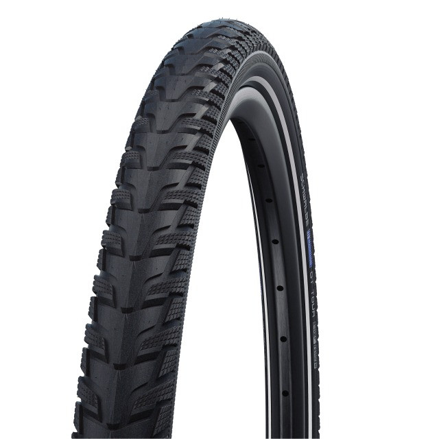Schwalbe Pneu Energizer Plus Tour700x47C Starr mit Reflexstreifen black