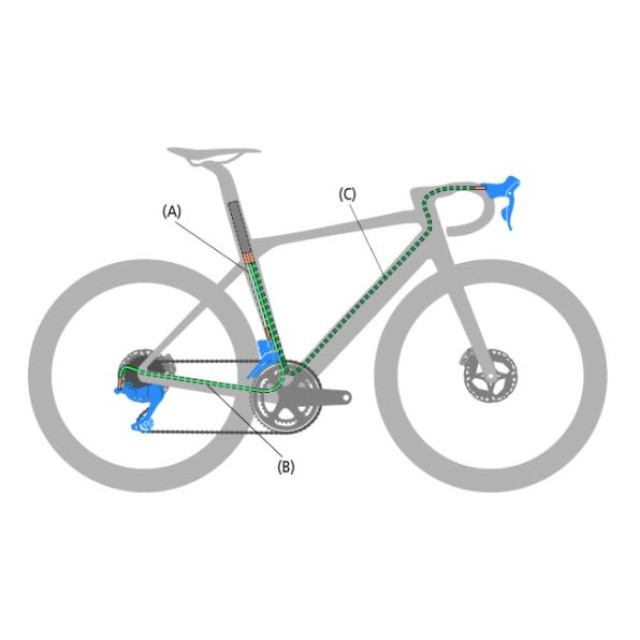 Shimano Ultegra Di2 Hebel RECHTS, ST-R8150R, 12-fach