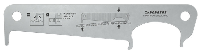 SRAM Ketten Verschleiss Messtool SRAM Eagle, SRAM Road Flattop