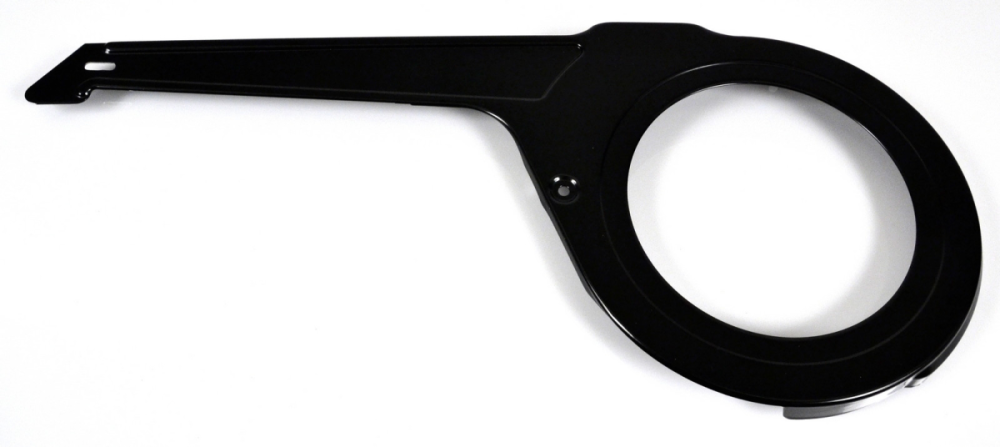 Bosch Seitenschutzblech schwarz, Aluminium für 28" City Express XL/503mm