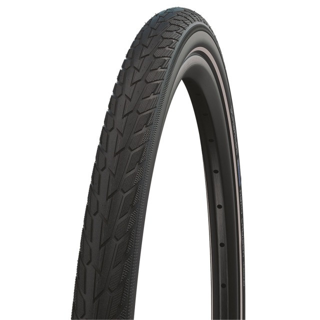 Schwalbe Pneu Road Cruiser 26x1.75 Starr mit Reflexstreifen black