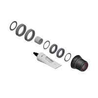 DT Swiss Leerlaufkörper Umbausatz SRAM XD Stahl, 3-Pawl zu Ratchet LN, ohne Endanschlag