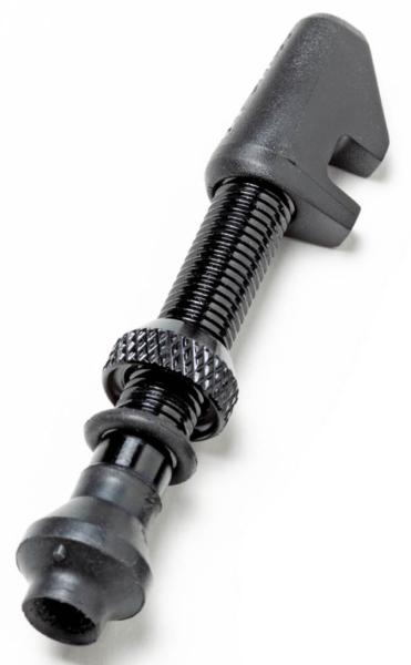 DT Swiss Tubeless Ventil Alu 18-25mm, 1 Stk, schwarz