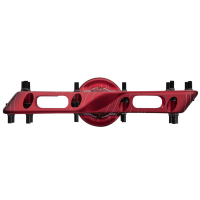 Race Face Hardgoods Atlas Pedal V2 red,one size