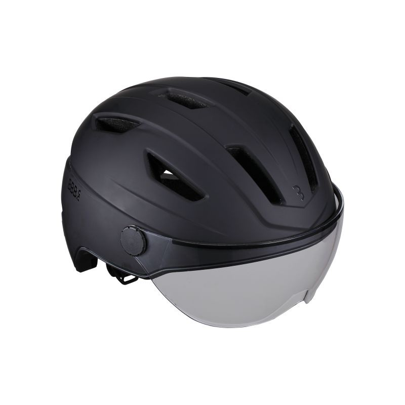 BBB Helm Visier klar L 55-61cm Move mit Gesichtsschild klar