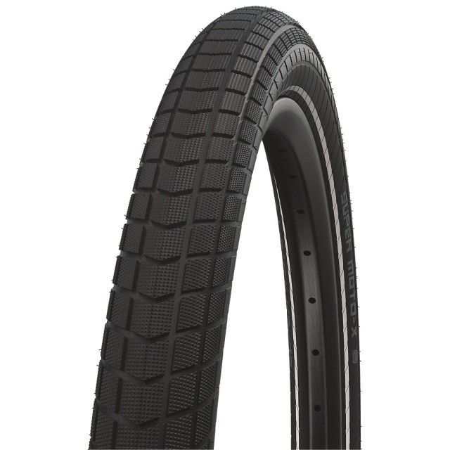 Schwalbe Pneu Super Moto-X 27.5x2.40 Starr mit Reflexstreifen black
