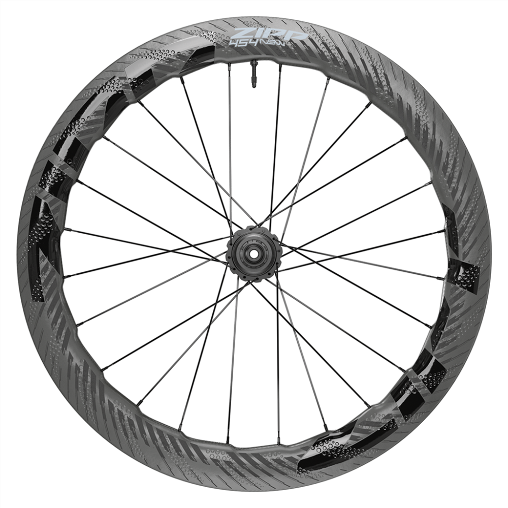 Zipp 454 NSW Tubular Disc-Brake Rear Wheel V2 black carbon,700C/'12X142 XDR