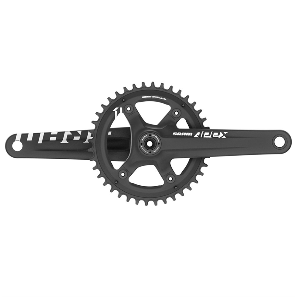 SRAM Crankset Apex 1   BB30 black,172.5mm/42t