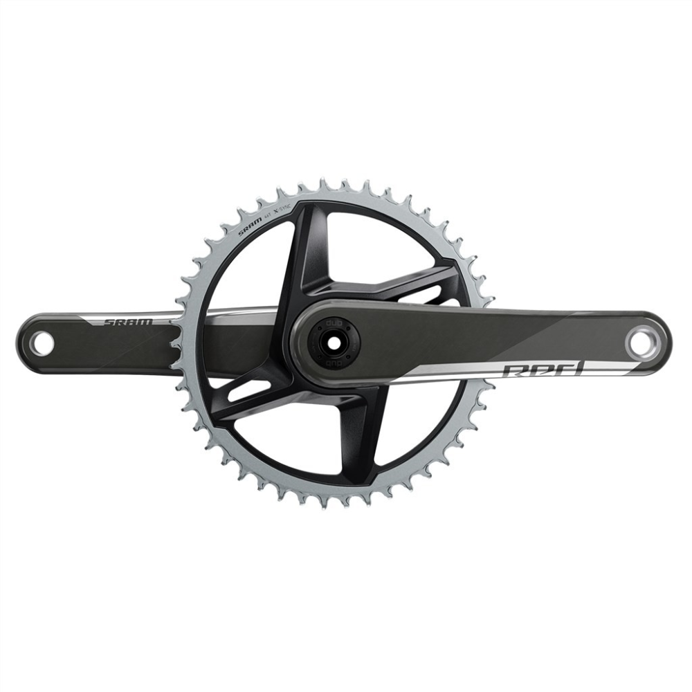 SRAM Crankset Red eTap AXS 1x DirectMount  DUB  natural carbon,170mm/40t
