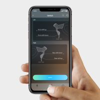 Shimano 105 DI2 22 DISC Brake Set HR 1700mm, ST-R7170, FLAT MOUNT mit BR-R7170 schwarz