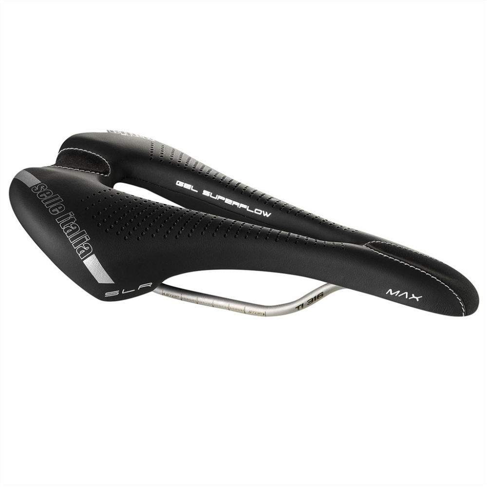 Selle Italia Max SLR Gel TI 316 Superflow black,L3