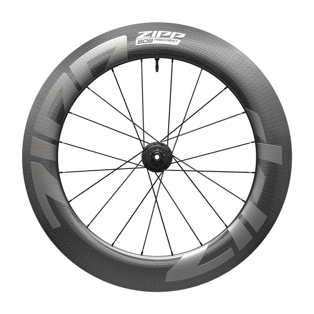 Zipp 808 Firecrest Tubeless Disc-Brake Rear Wheel V2 black carbon,700C/'12X142 SHI