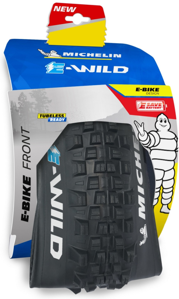 Michelin E-Wild Front Competition Line Gum-X TLR , 29x2.6, faltbar, schwarz