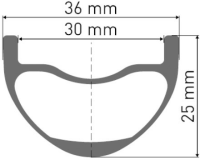 DT Swiss HXC 1501 Spline LS 29 Hinterrad Boost, Mod. 22, Carbon, Centerlock, 12x148mm 30mm Shimano 12-Fach