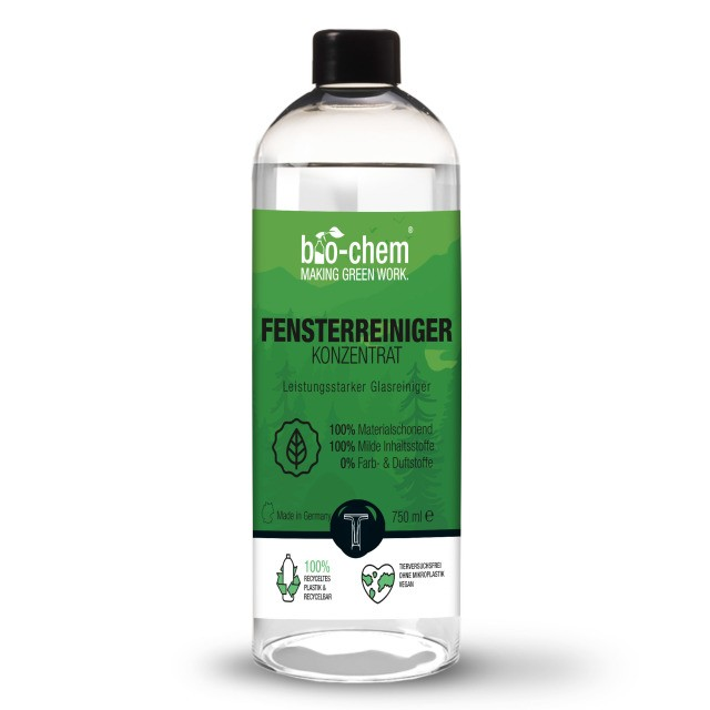 Bio Chem Bio-Chem Fensterreiniger Konzentrat 750 ml ohne Sprühkopf
