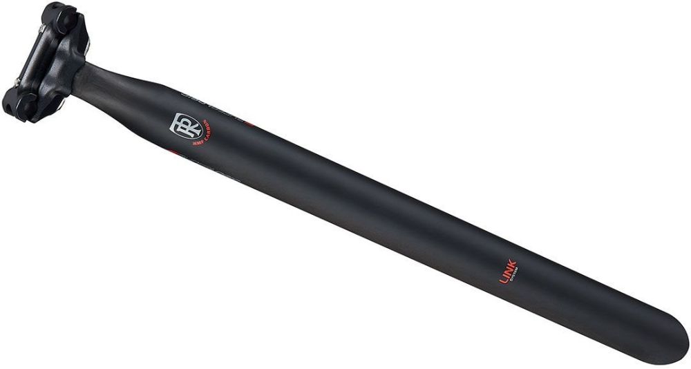 Ritchey Sattelstütze Superlogic Link Flexlogic 31.6mm, UD Carbon matt, 15mm Setback, Single Bolt, 400mm