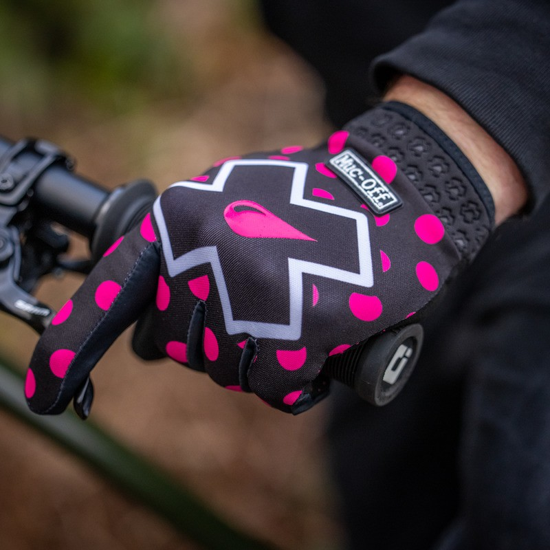Muc-Off Muc-Off MTB Handschuhe pink-polka, XS