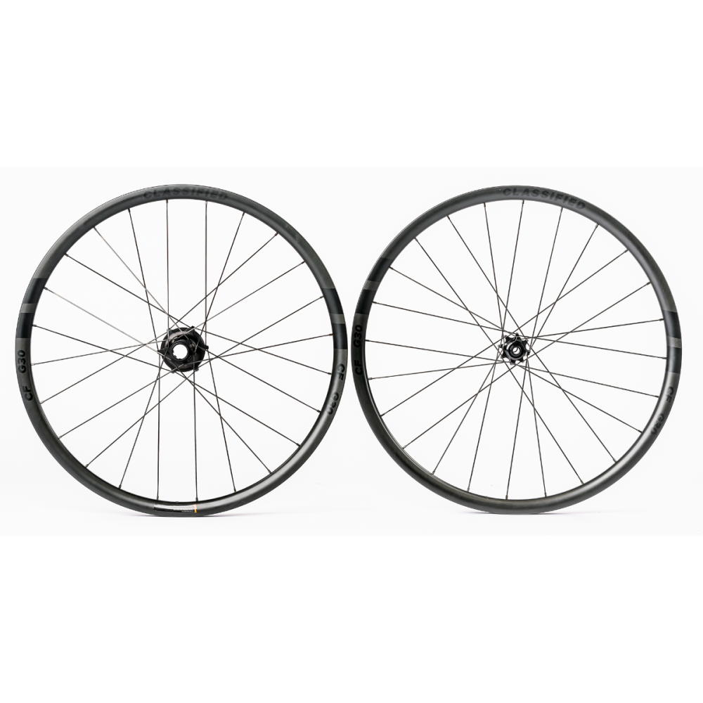 Classified Powershift G30 Carbon Wheelset Kit, Clintcher, Tubless, inkl. Kassette, 11 speed / 11-32