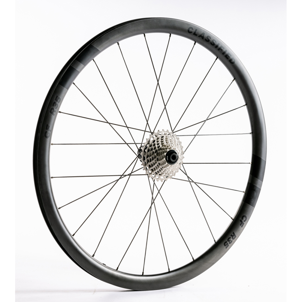 Classified Powershift R35 Carbon Wheelset Kit, Clintcher, Tubless, inkl. Kassette, 12 speed / 11-34