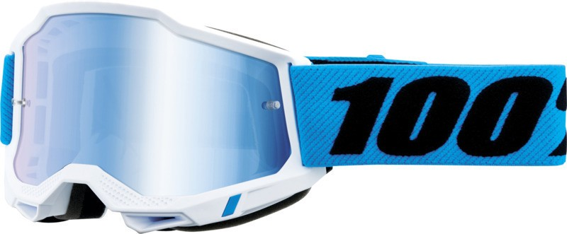 Ride 100% 100% Accuri 2 Goggle Novel - mirror blue Lens