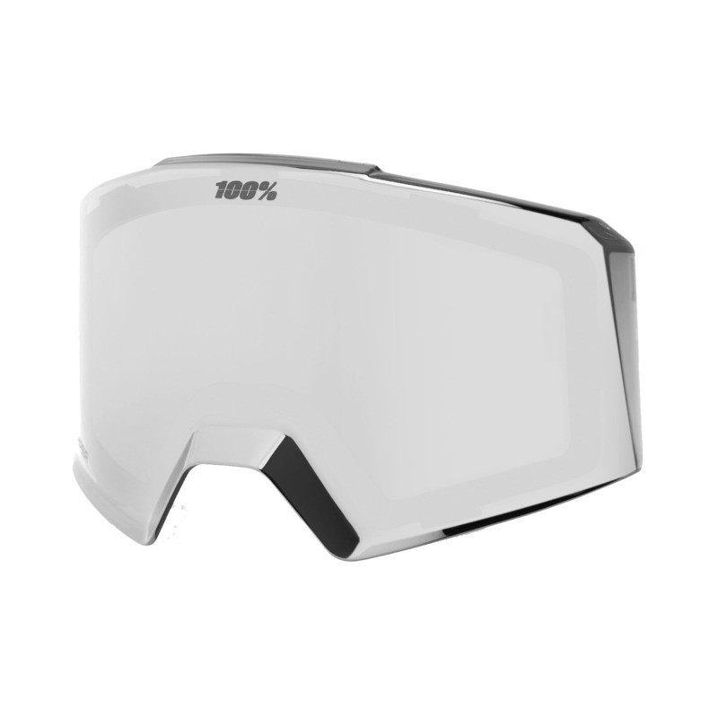 Ride 100% 100% Norg Replacement Lens - Hiper Dual Pane mirror silver L