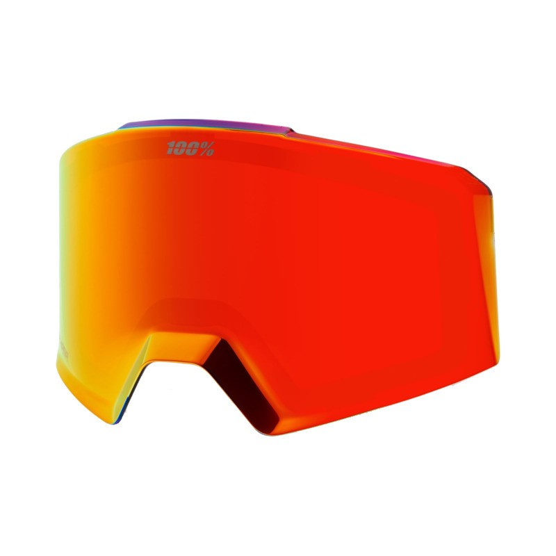 Ride 100% 100% Norg Replacement Lens - Hiper Dual Pane mirror red Lens