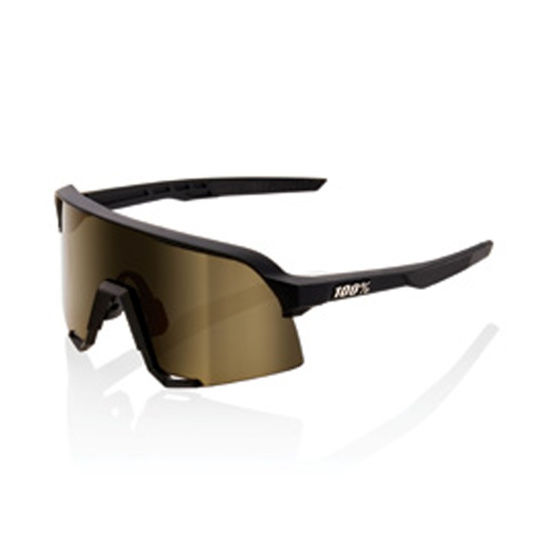 Ride 100% 100% S3 Glases Soft Tact black-Soft gold mirror