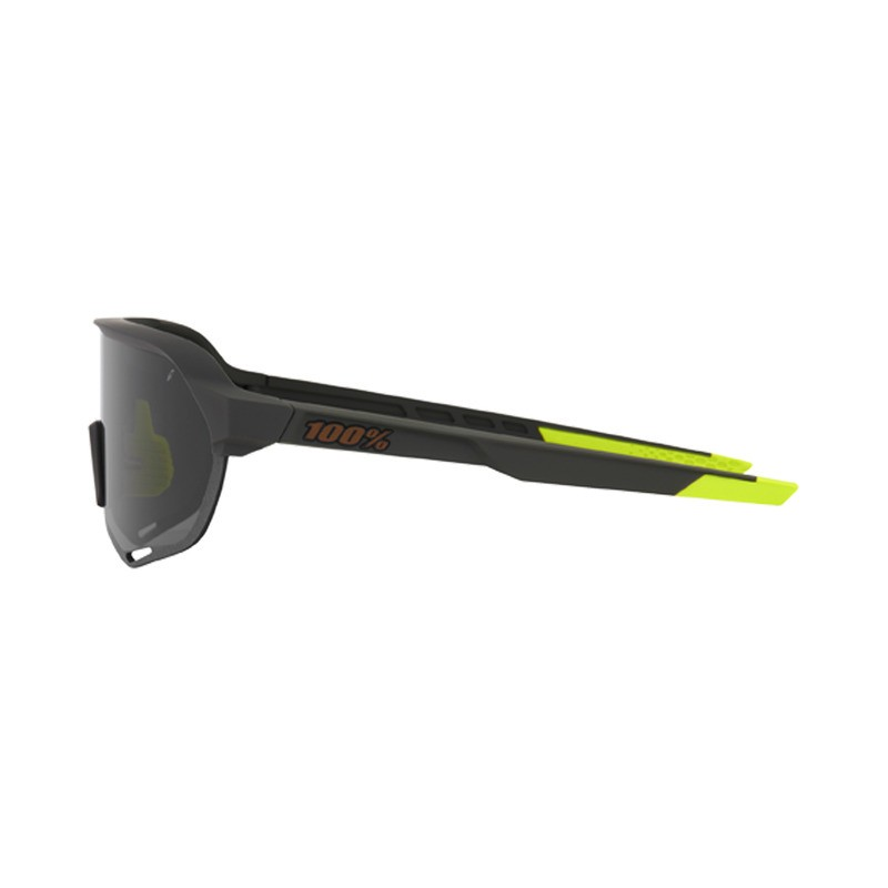 Ride 100% 100% S2 Glases Soft Tact Cool grey-smoke