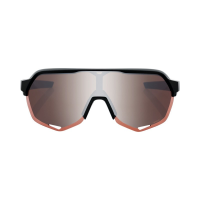 100% 100% S2 Glases Soft Tact black-HiPER Crimson Silv