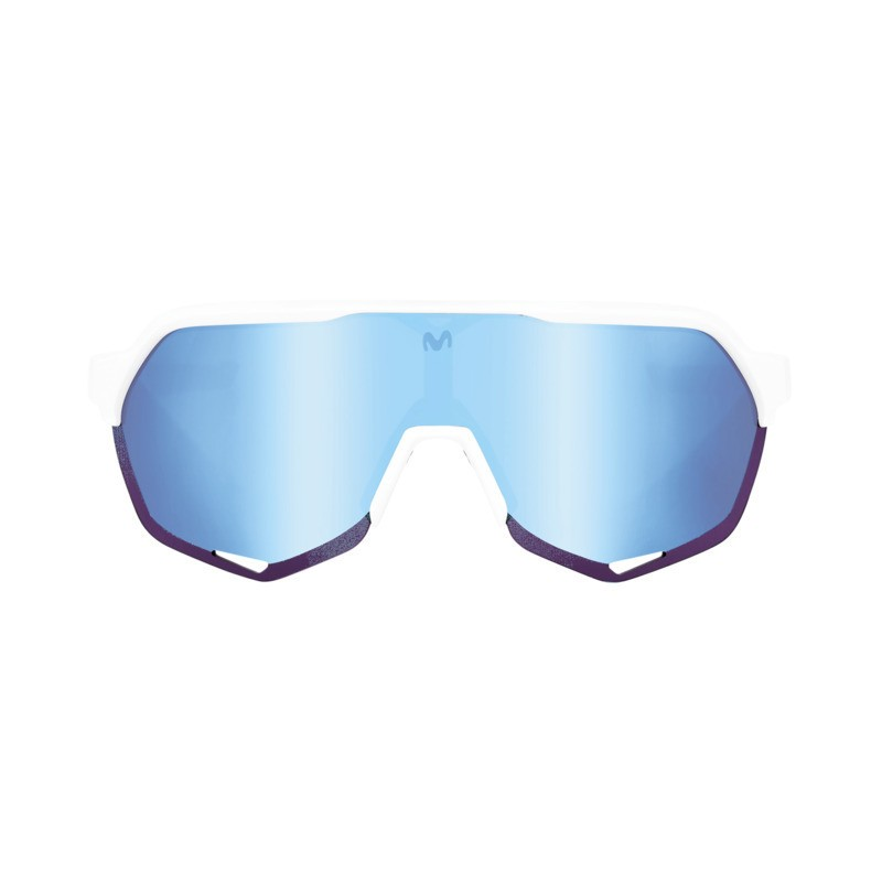 100% 100% S2 Glases Movistar Team white-HiPER blue ML