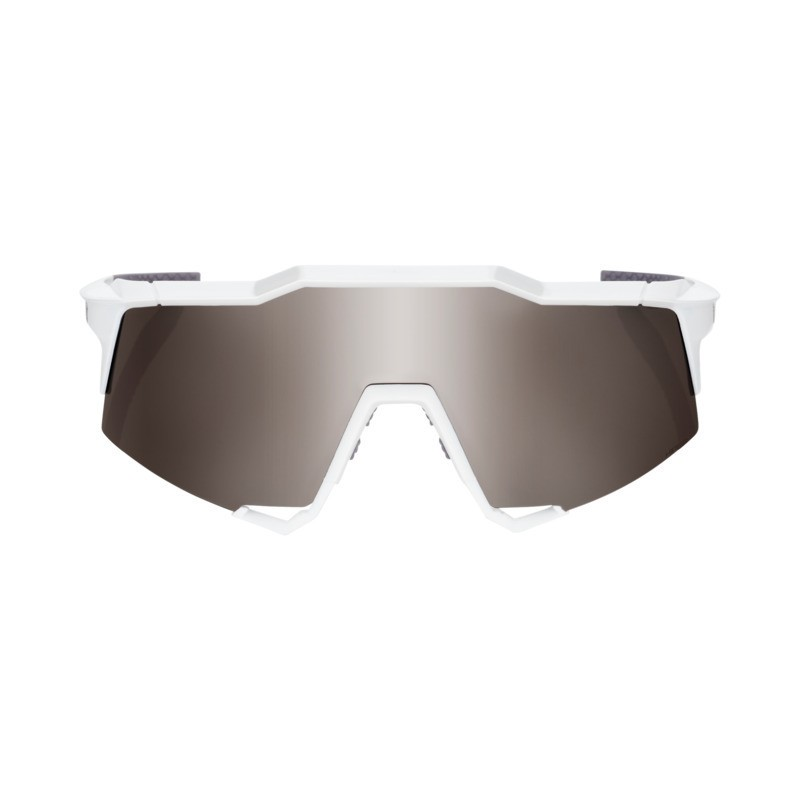 Ride 100% 100% Speedcraft Tall Glases Matte white-HiPER Silv