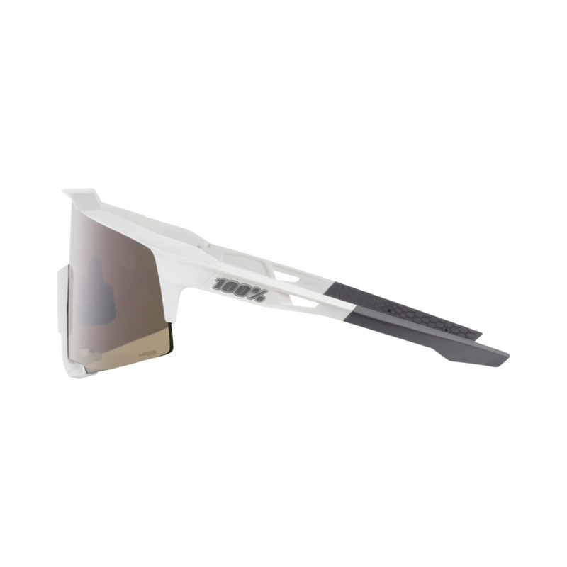 Ride 100% 100% Speedcraft Tall Glases Matte white-HiPER Silv
