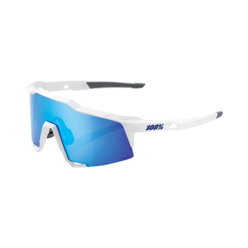 Ride 100% 100% Speedcraft Tall Glases Matte white-HiPER blue