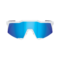 Ride 100% 100% Speedcraft Tall Glases Matte white-HiPER blue
