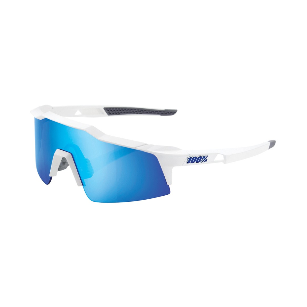 100percent 100% Speedcraft XS Glases Matte white-HiPER silver